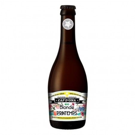 Bière blonde printemps Cap d'Ona • Léo et Lizette